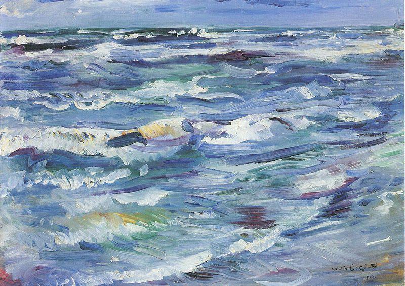 Lovis Corinth Meer bei La Spezia Germany oil painting art